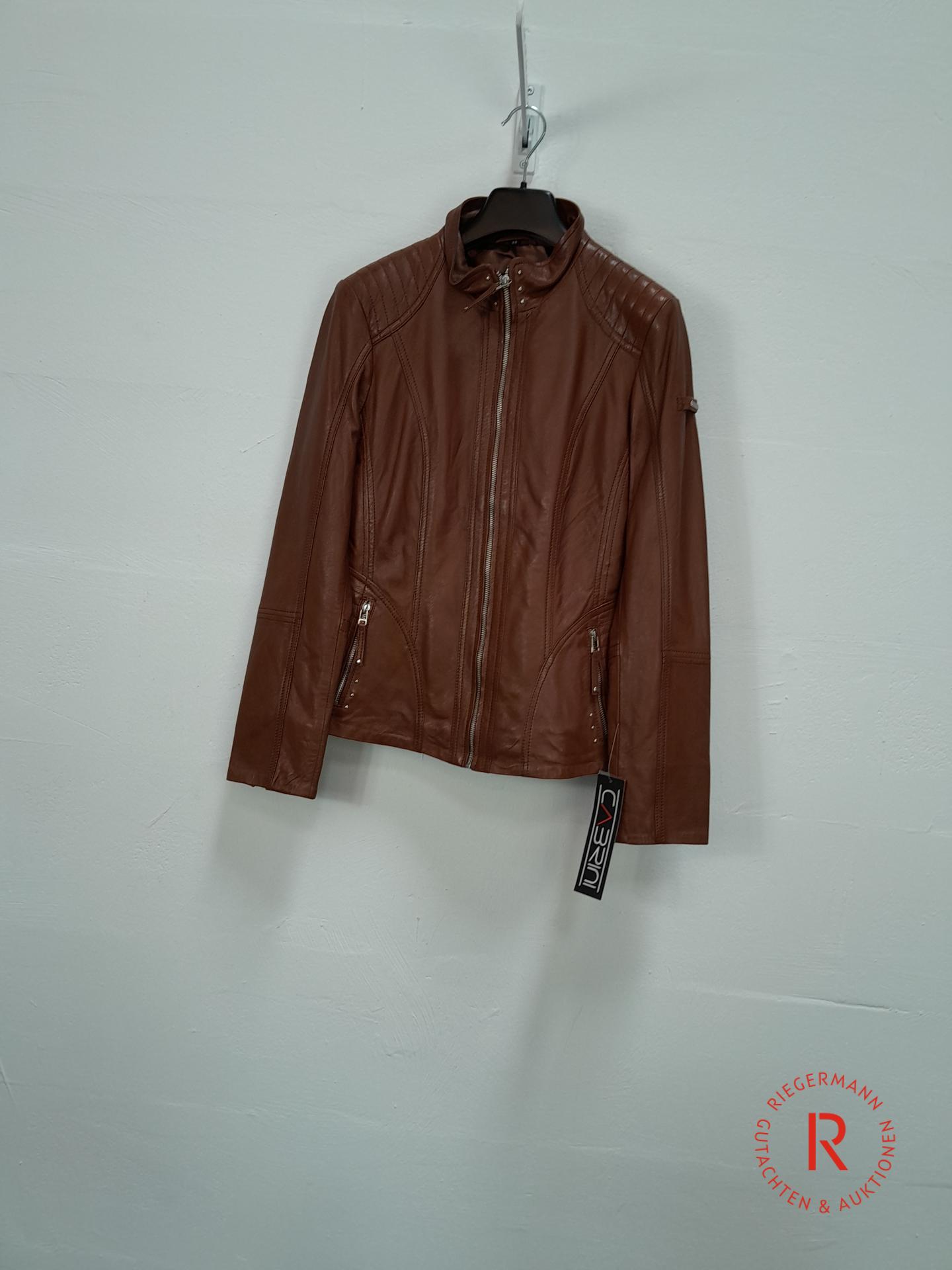 DAMEN LEDERJACKE GRÖSSE 36